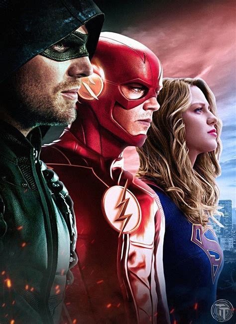 Green Arrow Flash And Supergirl Wallpapers Wallpaper Cave