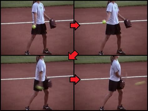 Softball Pitching Drills Learning From End To Beginning Softball Spot