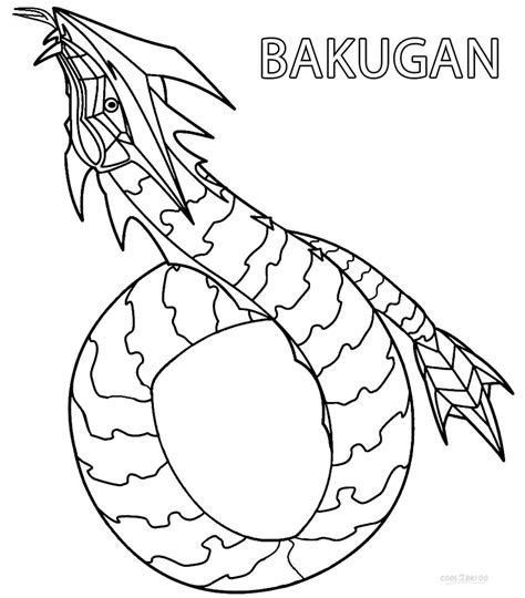 dibujos de bakugan para colorear páginas para imprimir gratis