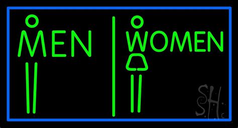 Men And Women Restroom Neon Sign Restroom Neon Signs Every Thing Neon