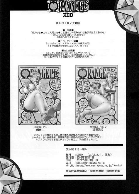 Read C Kenix Ninnin Orange Pie Red One Piece English Ehcove Hentai Porns Manga