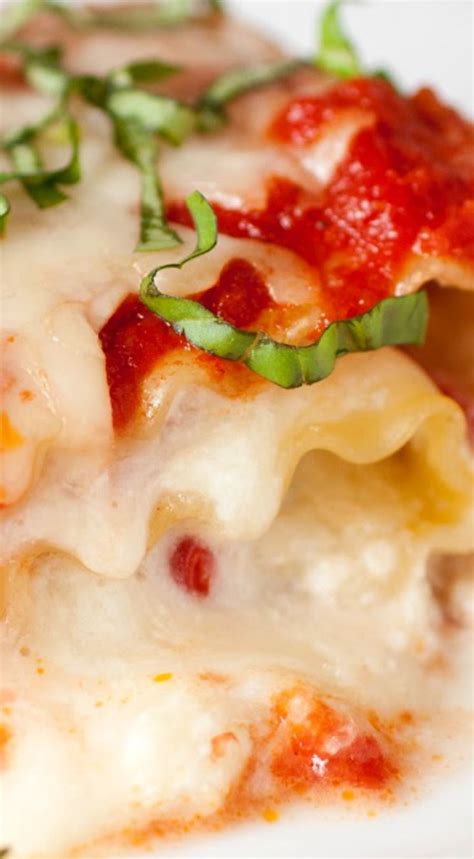 Caprese Lasagna Roll Ups ~ This Dish Has Everything You Find In The