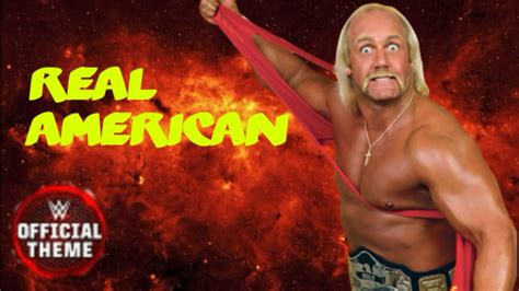 Hulk Hogan Real American Official Theme YouTube