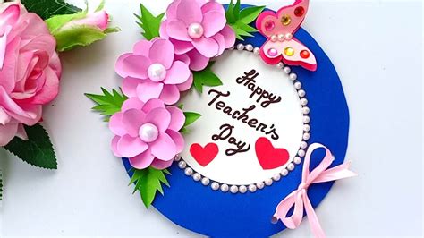 Whether you're a crafty maven or diy novice, these diy birthday ideas will have you creating works of art in no time. DIY Teacher's Day card/ Handmade Teachers day card making ...