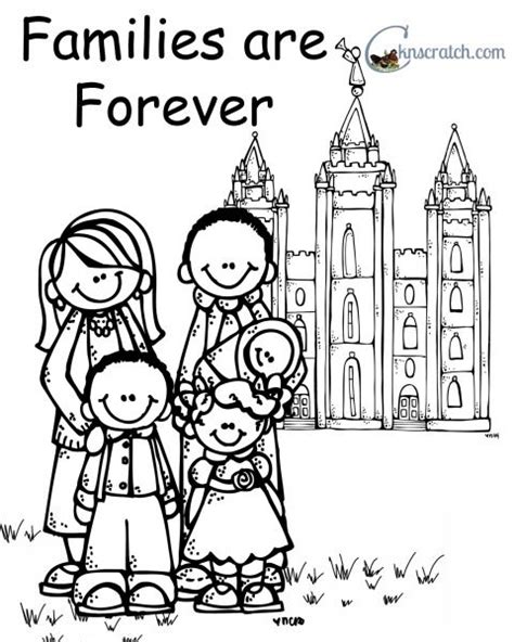 Designsnotincluded Families Can Be Together Forever Lesson Ideas