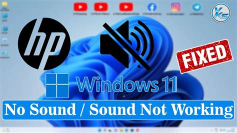How To Fix Hp Computer Has No Sound In Windows 11 Fix Sound Problems