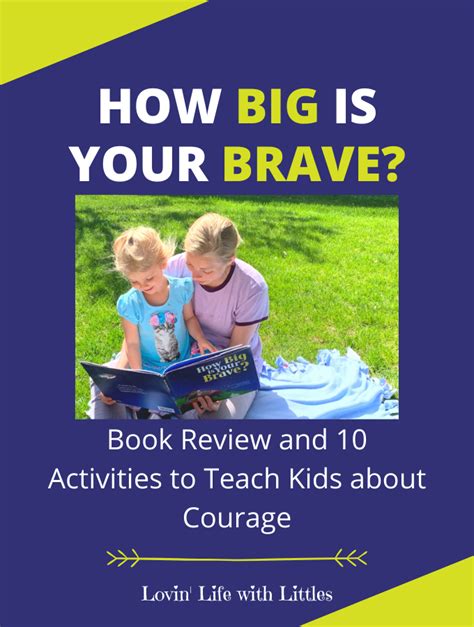 New Childrens Book About Courage How Big Is Your Brave Book Review