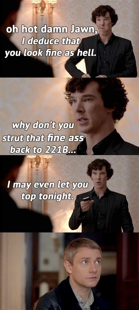 And John S Face Is Just Like Did He Really Just Say That Sherlock Holmes Fandom Sherlock