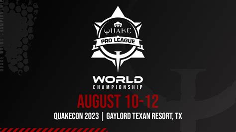 Quake Pro League 2023 Quake World Championship Quakecon Day 2