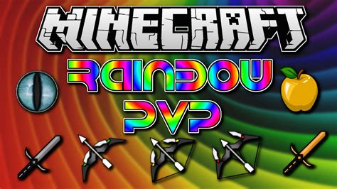 Minecraft Pvp Texture Pack Rainbow Pvp Youtube