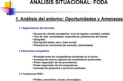 análisis situacional de una empresa pdf