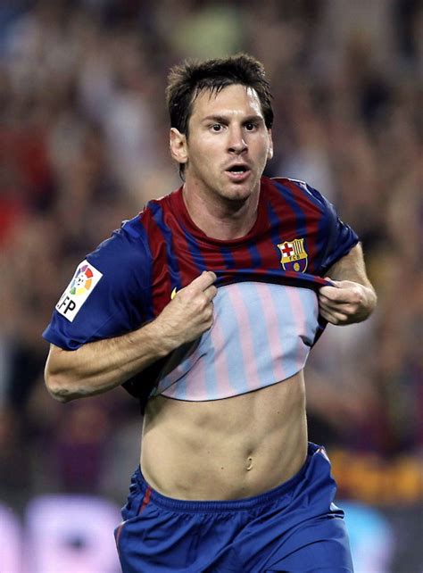 Lionel Messi Lionel Messi Shirtless