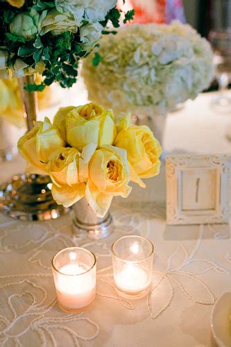 Yellow Rose Centerpiece Elizabeth Anne Designs The Wedding Blog