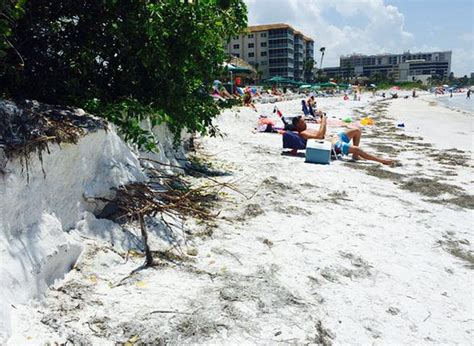 Lido Key Beaches See Erosion From Recent Storms Wtsp Com