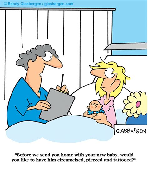 Cartoons About Pregnancy Randy Glasbergen Glasbergen