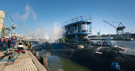 New Navy Submarine Named For Montana Launched In Virginia