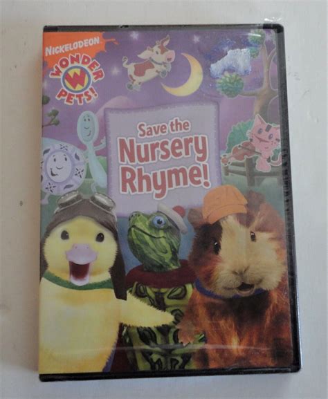 New Factory Sealed 2008 Nickelodeon Wonder Pets Save The Nursery Rhyme