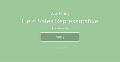Field Sales Representative At Brand Momentum