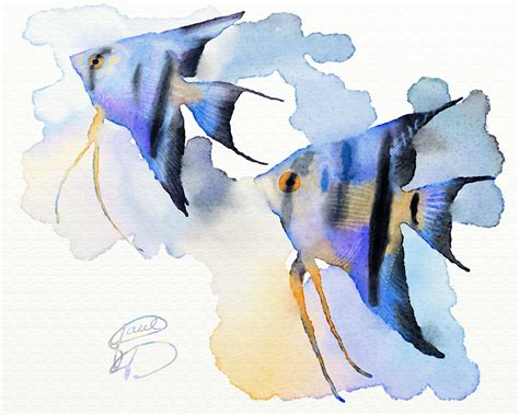 Pin Von Heathcl1ff Auf Artrage Watercolor Paintings Aquarell Tiere