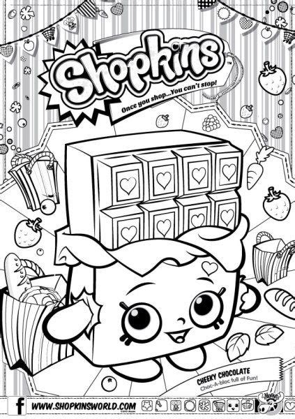 The toys are sized and take the form of various items that exist in everyday life such as cakes, apples, chocolate bars, lipsticks, toaster buns, light sleepers and others. Shopkins Coloring Pages Season 1 Cherry Chocolate ...