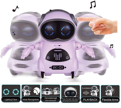 Buy Space Lion Educational Mini Pocket Robot For Kids Interactive