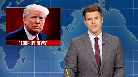 Watch Saturday Night Live Highlight Weekend Update Trump Brushes Off Impeachment Concerns