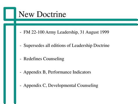 Ppt Counseling In The 21 St Century Leadership Doctrine