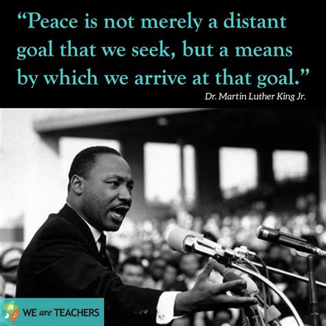 Martin Luther King Jr Peace Quotes Inspiration
