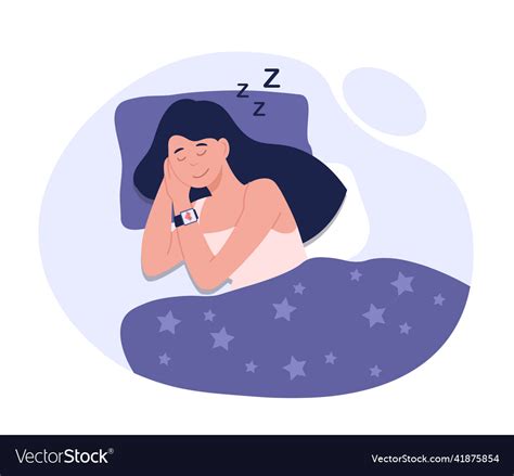 Sleep Control Concept Royalty Free Vector Image