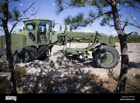 Us Marine Corps Lance Cpl Josiah J Norton A Heavy Equipment Operator With Marine Wing