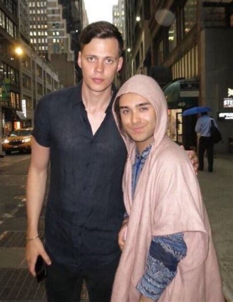 Bill Skarsgard With A Fan In New York On May 17 Or 18th Bill