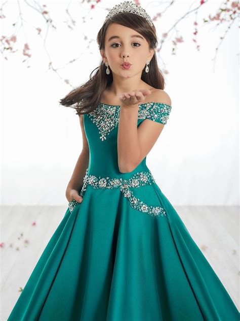 Tiffany Princes 13513 Off The Shoulder Pageant Dress Princess Dress