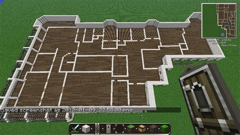Minecraft House Blueprints Mansion