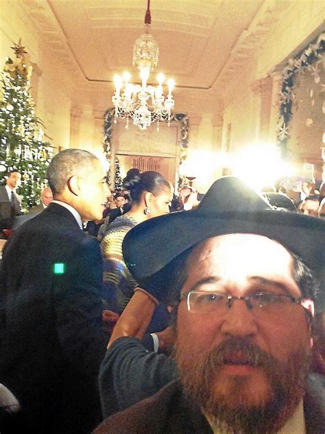Chabad At Yale Rabbi Gets Hanukkah Miracle Encounter With Obama