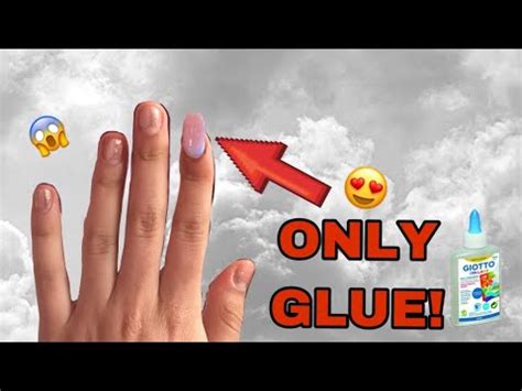 Rather than using your nails as tools to complete these tasks, use your fingertips or another tool, such as a butter knife. HOW TO MAKE FAKE ACRYLIC NAILS WITH ONLY GLUE *at home ...