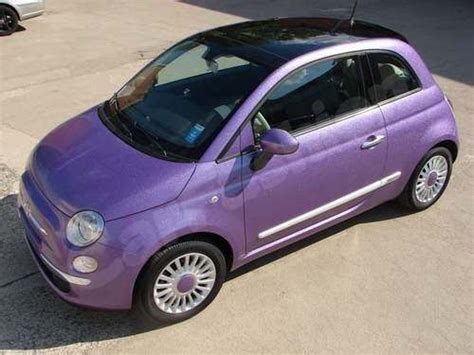 Fiat 500 Custom Colour Metallic Purple With Images Fiat 500 Purple