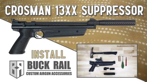 Crosman 13771322 Suppressor Installation Youtube