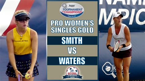 pro women s singles gold medal match 2021 tournament of champions youtube