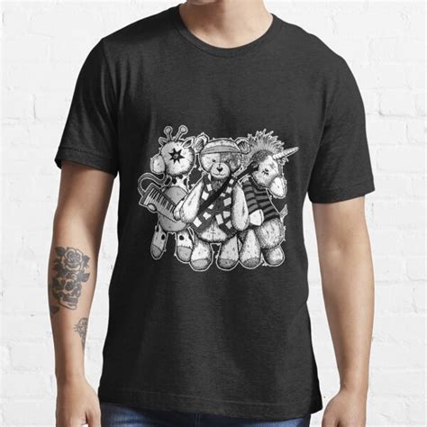 Teddy Bear Punk Band T Shirt For Sale By Abbysinthe Redbubble