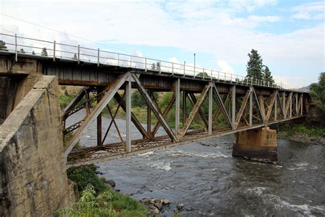 Bnsf Wenatchee River Bridge Dryden Washington Burlingto Flickr