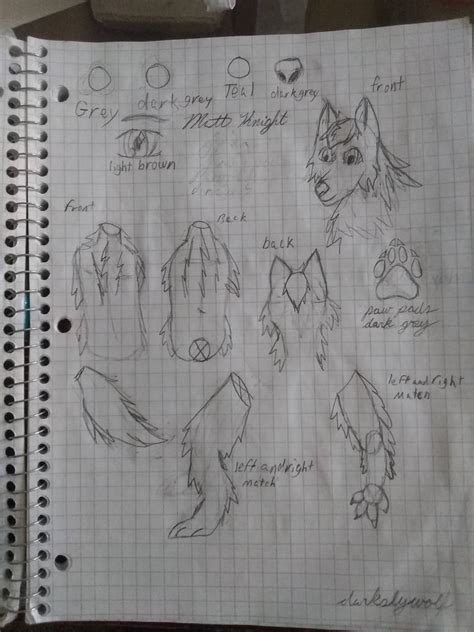Furry Wolf Design By Darkslywolf On Deviantart