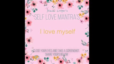 Self Love Mantras YouTube