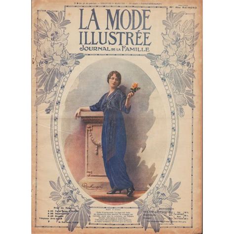 Revue Complete De La Mode Illustree 1914 N9 La Mode Illustree Mode