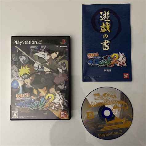 Naruto Shippuuden Narutimate Accel 2 Sony Playstation Ps2 Ntsc J Ja