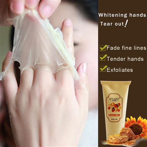 Hand Skin Care Exfoliating Calluses Milk Honey Paraffin Wax Hand Mask