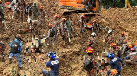 batang kali landslide four more bodies found by rescuers death toll rises to 30 the online