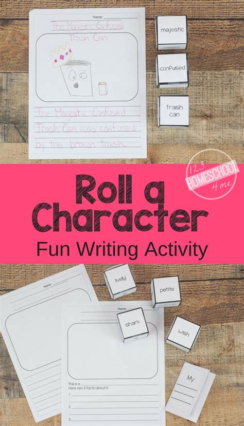 Free Printable Roll A Story Fun Writing Activities For Kids Fun