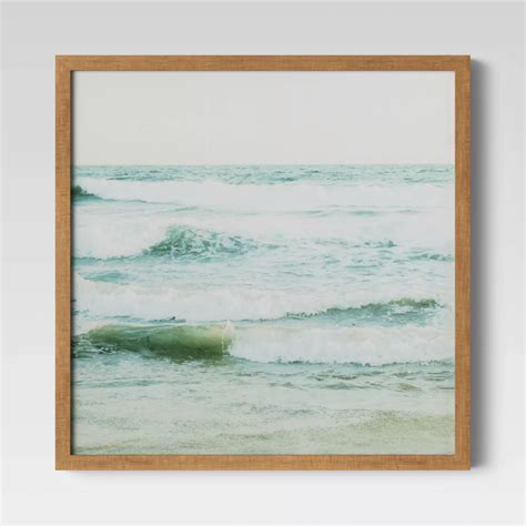 16x16 Ocean Framed Print Threshold Target Target Wall Art