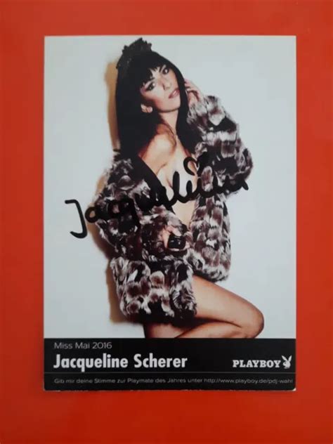 Jacqueline Scherer Playboy Playmate Miss Mai Original