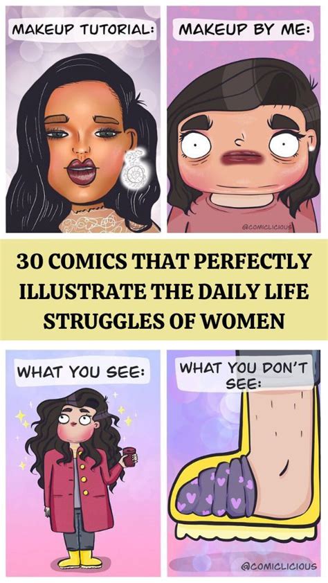 Comics That Perfectly Illustrate The Daily Life Struggles Of Women How To Make Comics